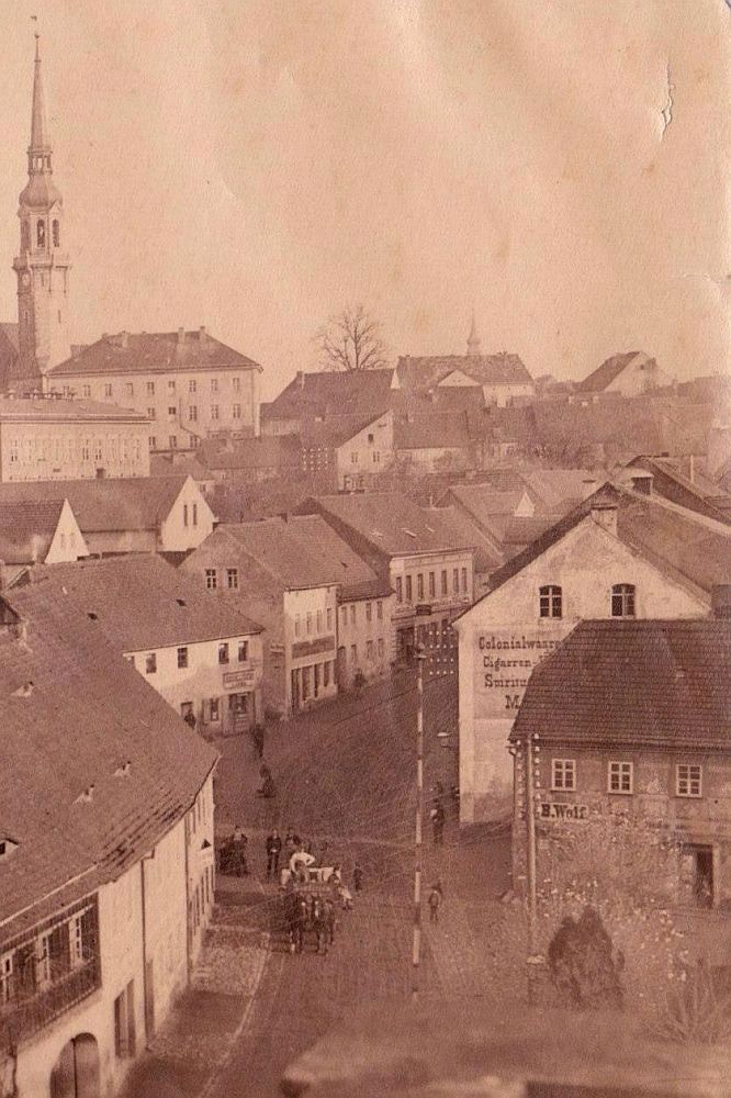 Hauptstraße 55 (vor 1910 Dresdener Straße 17, 1910 - 1927 Dresdener Straße 33) Radeberg Hauptstraße 55 (vor 1910 Dresdener Straße 17, 1910 - 1927 Dresdener Straße 33) Radeberg