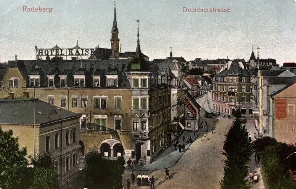 Hauptstraße 62 (vor 1910 Dresdener Straße 23a, 1910 - 1927 Dresdener Straße 40) Radeberg Hauptstraße 62 (vor 1910 Dresdener Straße 23a, 1910 - 1927 Dresdener Straße 40) Radeberg