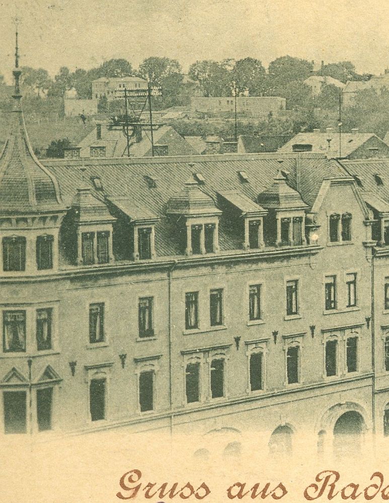Hauptstraße 62 (bis 1910 Dresdener Straße 23a, 1910 - 1927 Dresdener Straße 40) Radeberg Hauptstraße 62 (bis 1910 Dresdener Straße 23a, 1910 - 1927 Dresdener Straße 40) Radeberg