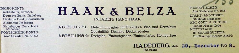 Hauptstra&szlig;e 38 (bis 1910 Dresdener Stra&szlig;e 35, 1910 - 1927 Dresdener Stra&szlig;e 16)  Radeberg