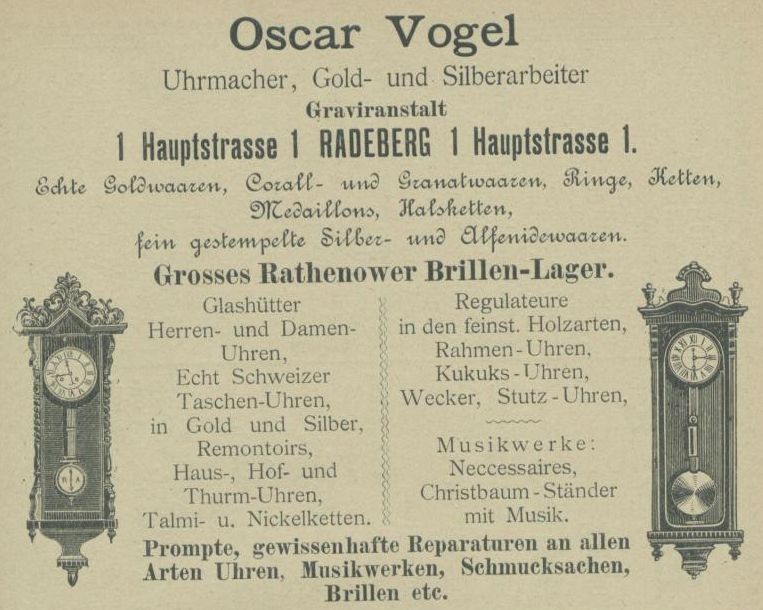 Hauptstraße 1 (1787 HNr. 65) / Markt Radeberg Hauptstraße 1 (1787 HNr. 65) / Markt Radeberg
