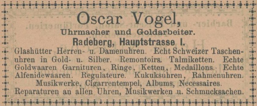 Hauptstraße 1 / Markt Radeberg Hauptstraße 1 / Markt Radeberg