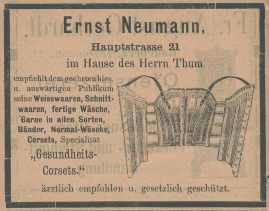 Hauptstraße 4 (bis 1927 Hauptstraße 21)  Radeberg