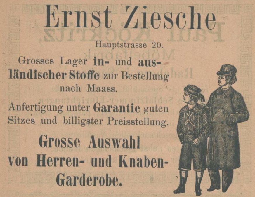 Hauptstra&szlig;e 6 (bis 1927 Hauptstra&szlig;e 20)  Radeberg