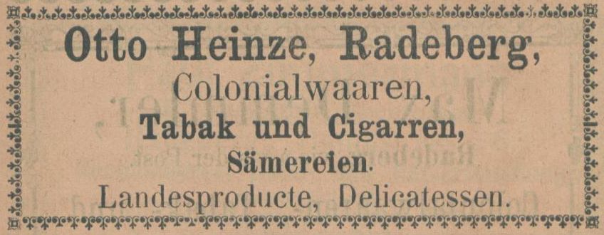 Hauptstraße 9 (bis 1927 Hauptstraße 5) / Mittelstraße  Radeberg