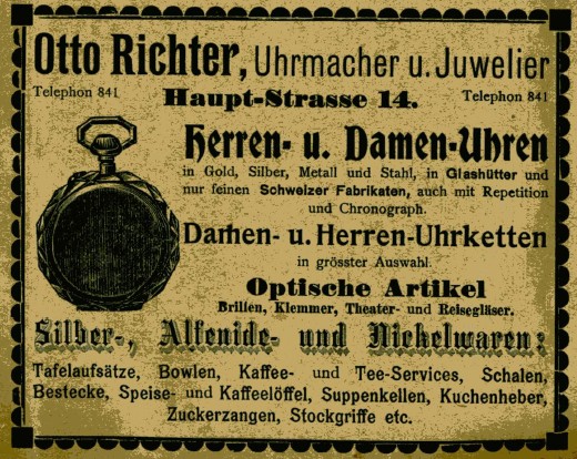 Hauptstraße 18 (bis 1927 Hauptstraße 14)  Radeberg