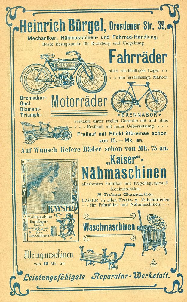 Hauptstraße 30 (1787 HNr. 248a, vor 1910 Dresdener Straße 39, 1910 - 1927 Dresdener Straße 8) Radeberg Hauptstraße 30 (1787 HNr. 248a, vor 1910 Dresdener Straße 39, 1910 - 1927 Dresdener Straße 8) Radeberg