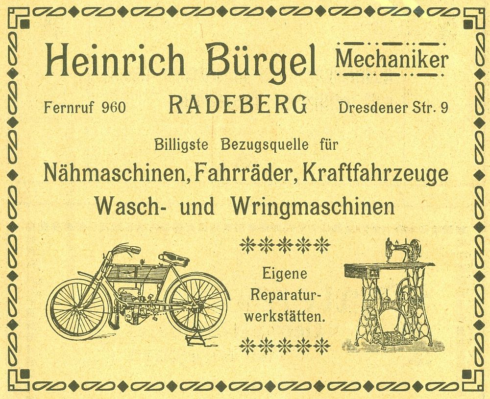 Hauptstraße 31 (1787 HNr. 203, vor 1910 Dresdener Straße 5, 1910 - 1927 Dresdener Straße 9) Radeberg Hauptstraße 31 (1787 HNr. 203, vor 1910 Dresdener Straße 5, 1910 - 1927 Dresdener Straße 9) Radeberg