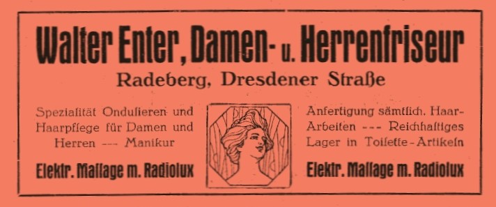Hauptstra&szlig;e 32 (bis 1910 Dresdener Stra&szlig;e 38, 1910 - 1927 Dresdener Stra&szlig;e 10) / Schulstra&szlig;e  Radeberg