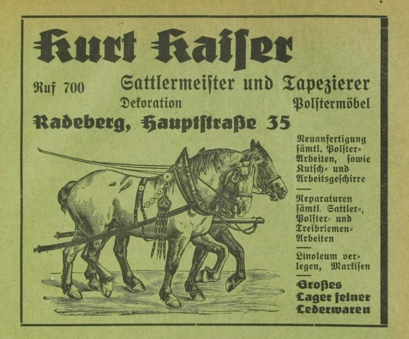 Hauptstraße 35 (1787 HNr. 205, vor 1910 Dresdener Straße 7, 1910 - 1927 Dresdener Straße 13) Radeberg Hauptstraße 35 (1787 HNr. 205, vor 1910 Dresdener Straße 7, 1910 - 1927 Dresdener Straße 13) Radeberg