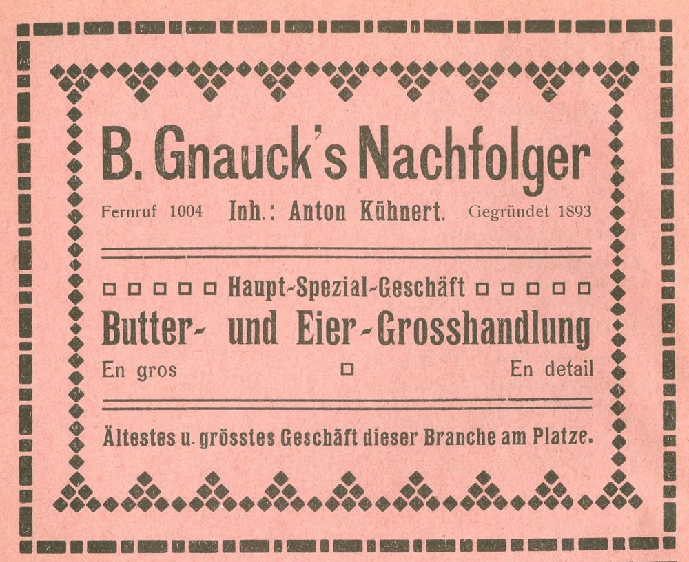 Hauptstra&szlig;e 39 (vor 1910 Dresdener Stra&szlig;e 9, 1910 - 1927 Dresdener Stra&szlig;e 17)  Radeberg