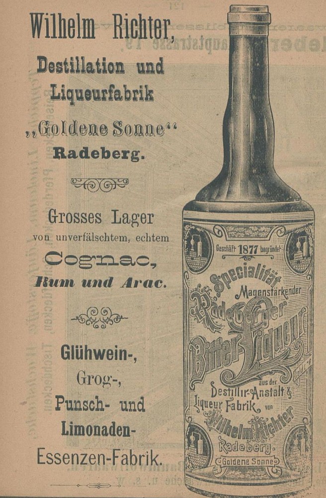 Hauptstraße 44 (bis 1910 Dresdener Straße 32, 1910 - 1927 Dresdener Straße 22) Radeberg Hauptstraße 44 (bis 1910 Dresdener Straße 32, 1910 - 1927 Dresdener Straße 22) Radeberg