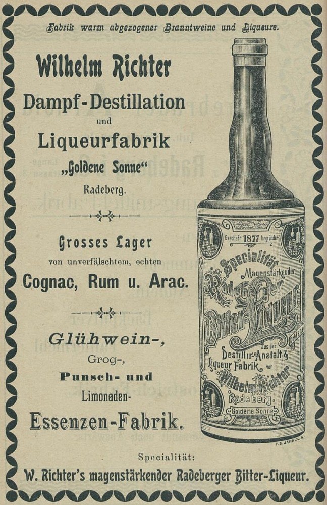 Hauptstra&szlig;e 44 (bis 1910 Dresdener Stra&szlig;e 32, 1910 - 1927 Dresdener Stra&szlig;e 22)  Radeberg