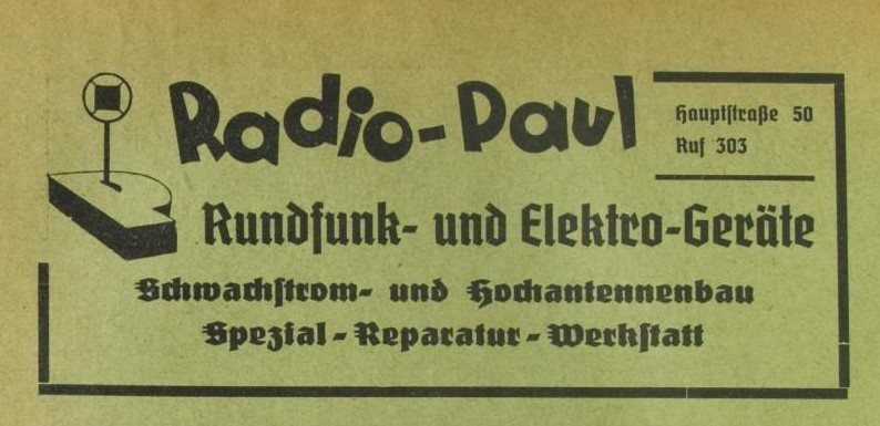 Hauptstraße 50 (bis 1910 Dresdener Straße 27, 1910-27 Dresdener Straße 28) Radeberg Hauptstraße 50 (bis 1910 Dresdener Straße 27, 1910-27 Dresdener Straße 28) Radeberg