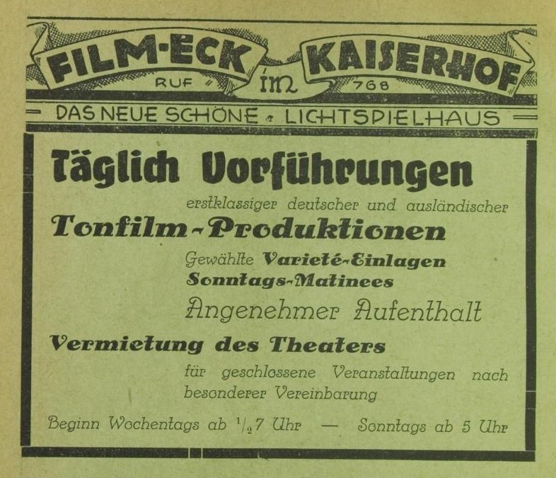 Hauptstra&szlig;e 62 (vor 1910 Dresdener Stra&szlig;e 23a, 1910 - 1927 Dresdener Stra&szlig;e 40)  Radeberg