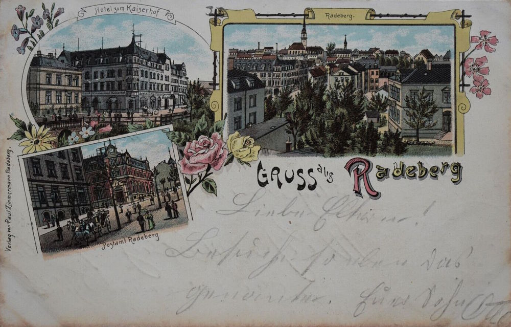 Hauptstra&szlig;e 62 (bis 1910 Dresdener Stra&szlig;e 23a, 1910 - 1927 Dresdener Stra&szlig;e 40)  Radeberg