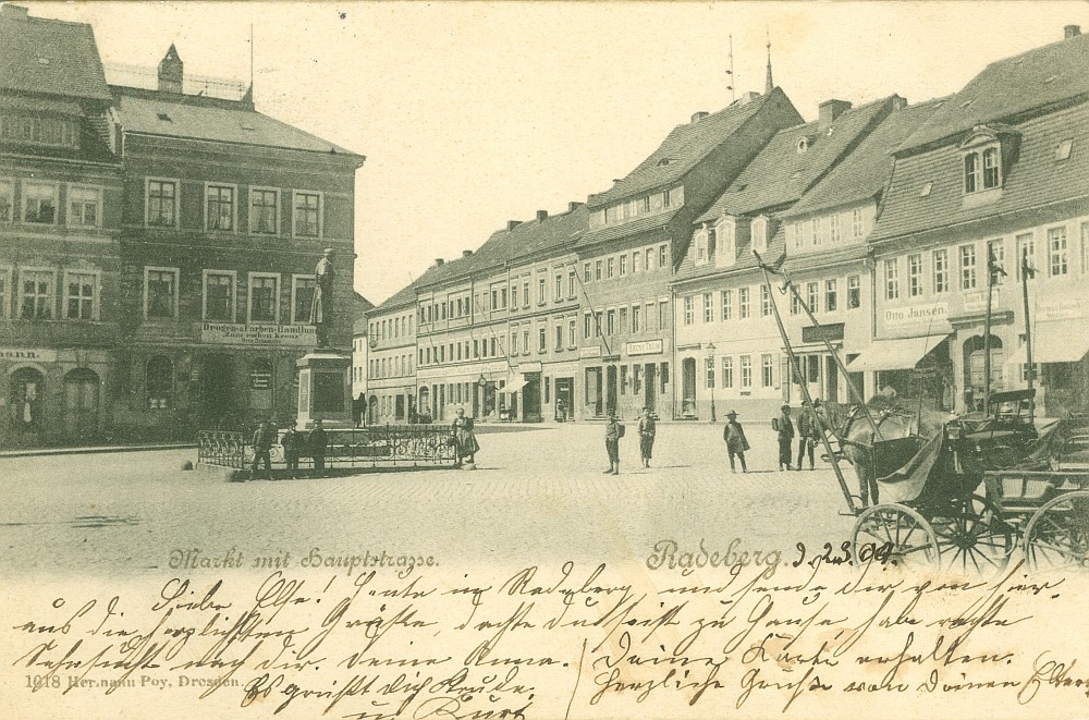 Hauptstraße / Markt Radeberg Hauptstraße / Markt Radeberg