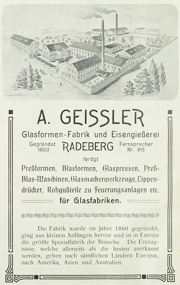 Heinrich-Gläser-Straße 1<br>(1886 Am Bahnhof 11+12, 1889 F-Straße 8-12 ohne Bezeichnung, 1896 - 1910 Goldbachstraße 8-12, 1910 - 1937 Goldbachstraße 11+13, 1937 Goldbachstraße 11+11a) Radeberg Heinrich-Gläser-Straße 1<br>(1886 Am Bahnhof 11+12, 1889 F-Straße 8-12 ohne Bezeichnung, 1896 - 1910 Goldbachstraße 8-12, 1910 - 1937 Goldbachstraße 11+13, 1937 Goldbachstraße 11+11a) Radeberg