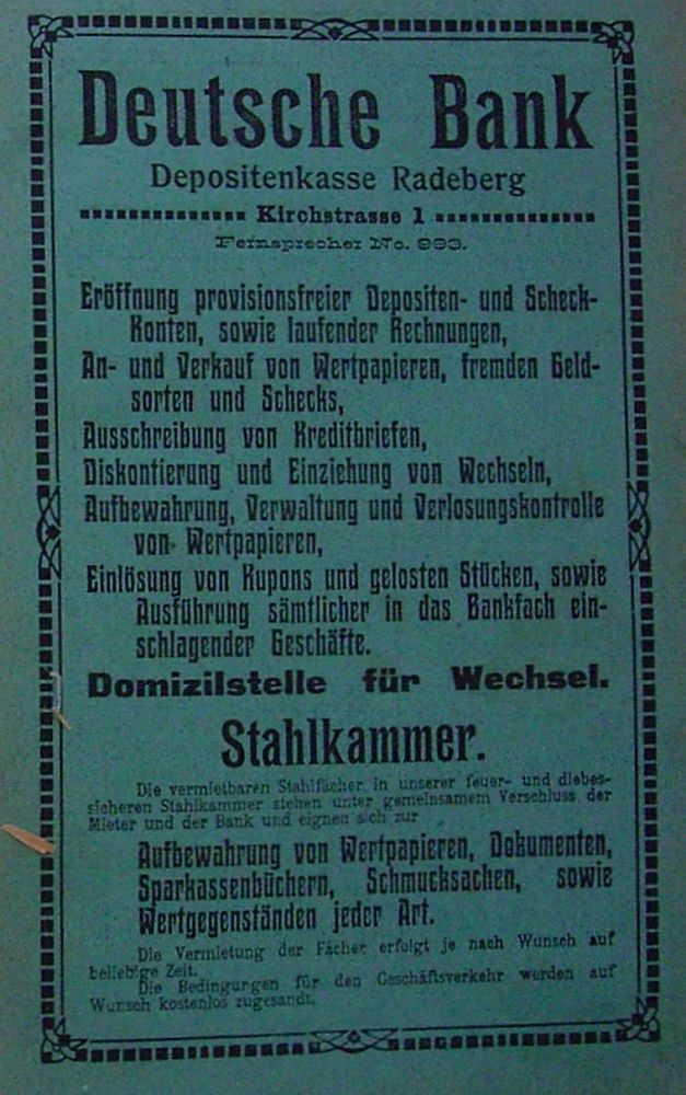 Kirchstra&szlig;e 1  Radeberg