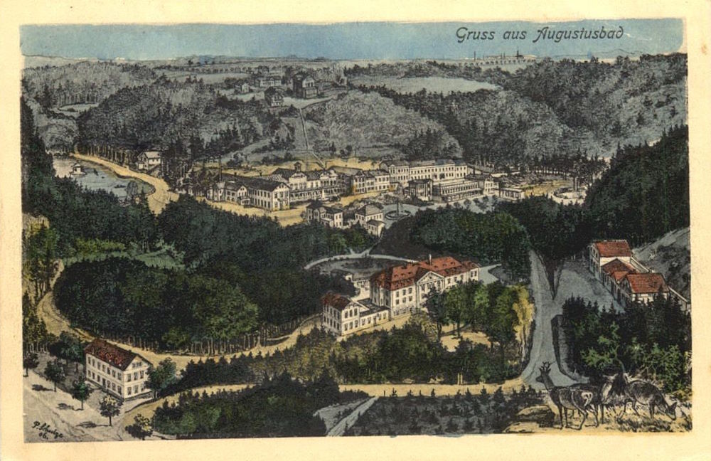 Luftbild - Augustusbad  Radeberg
