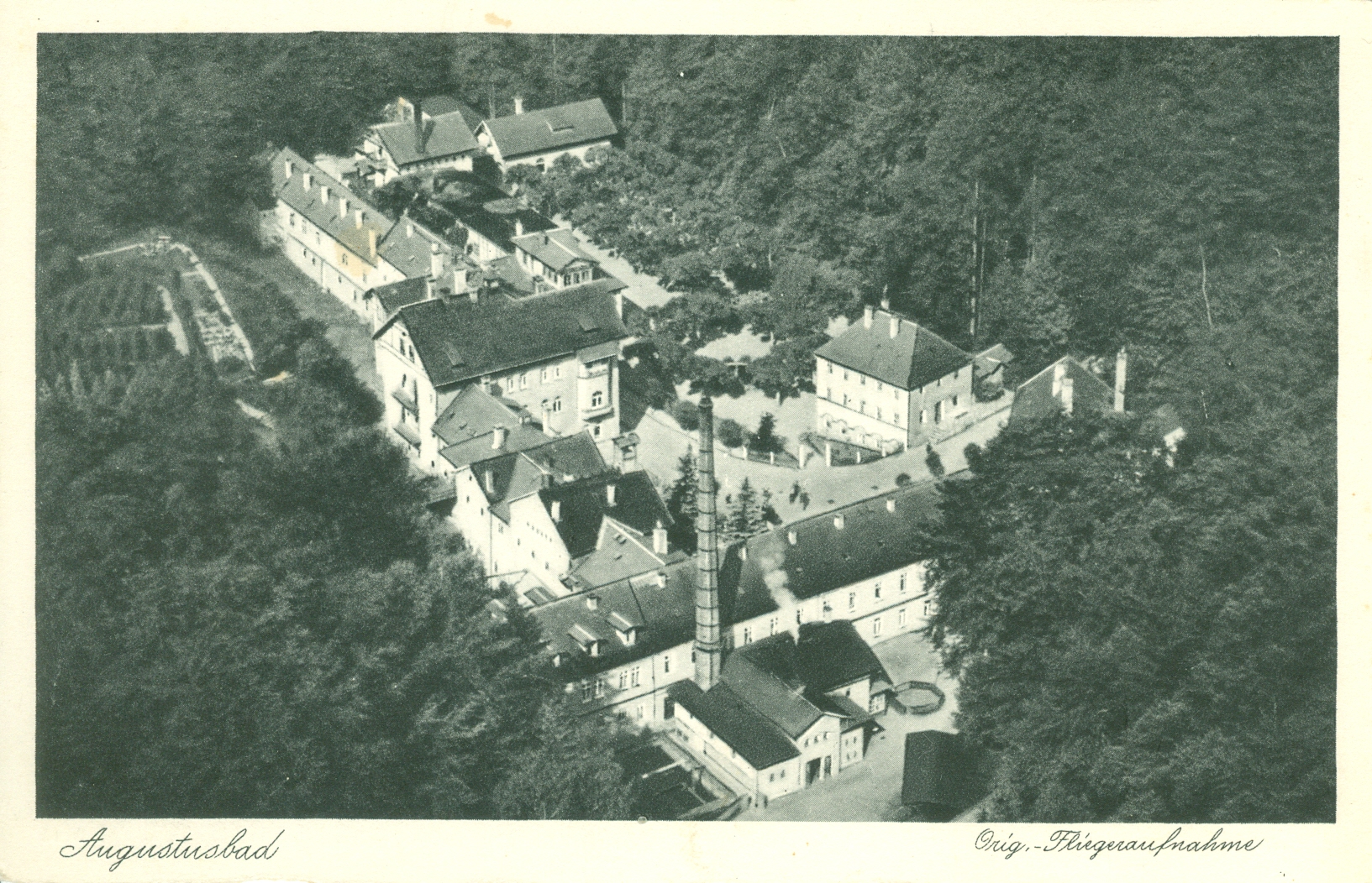 Luftbild - Augustusbad  Radeberg