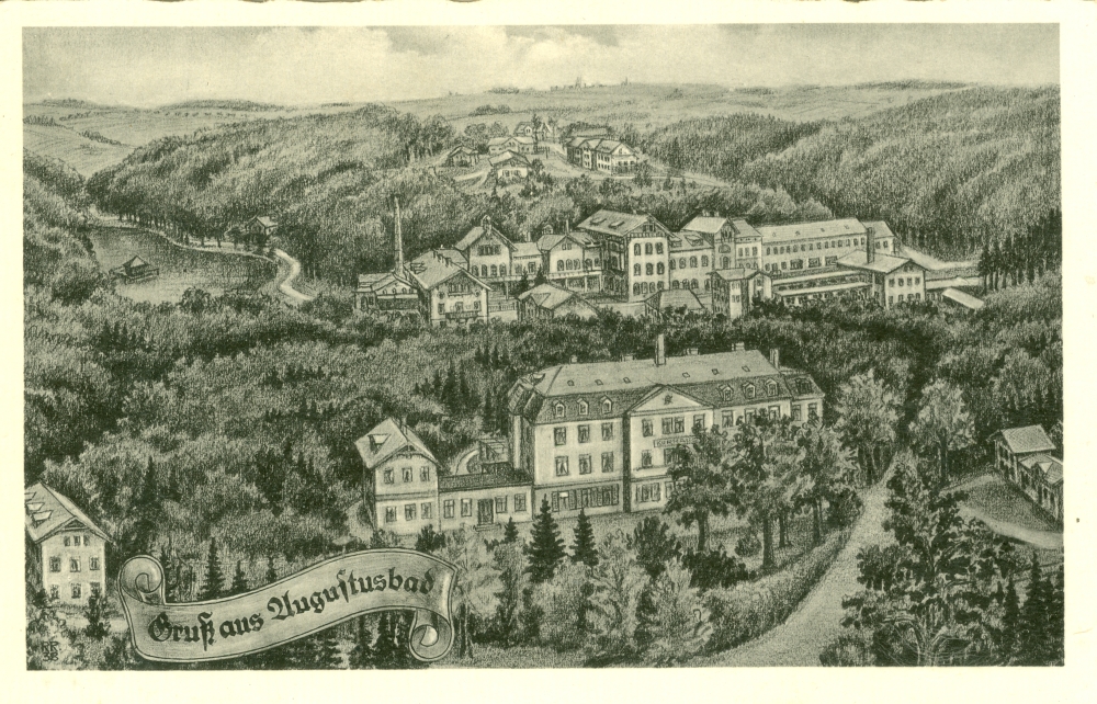 Luftbild - Augustusbad  Radeberg