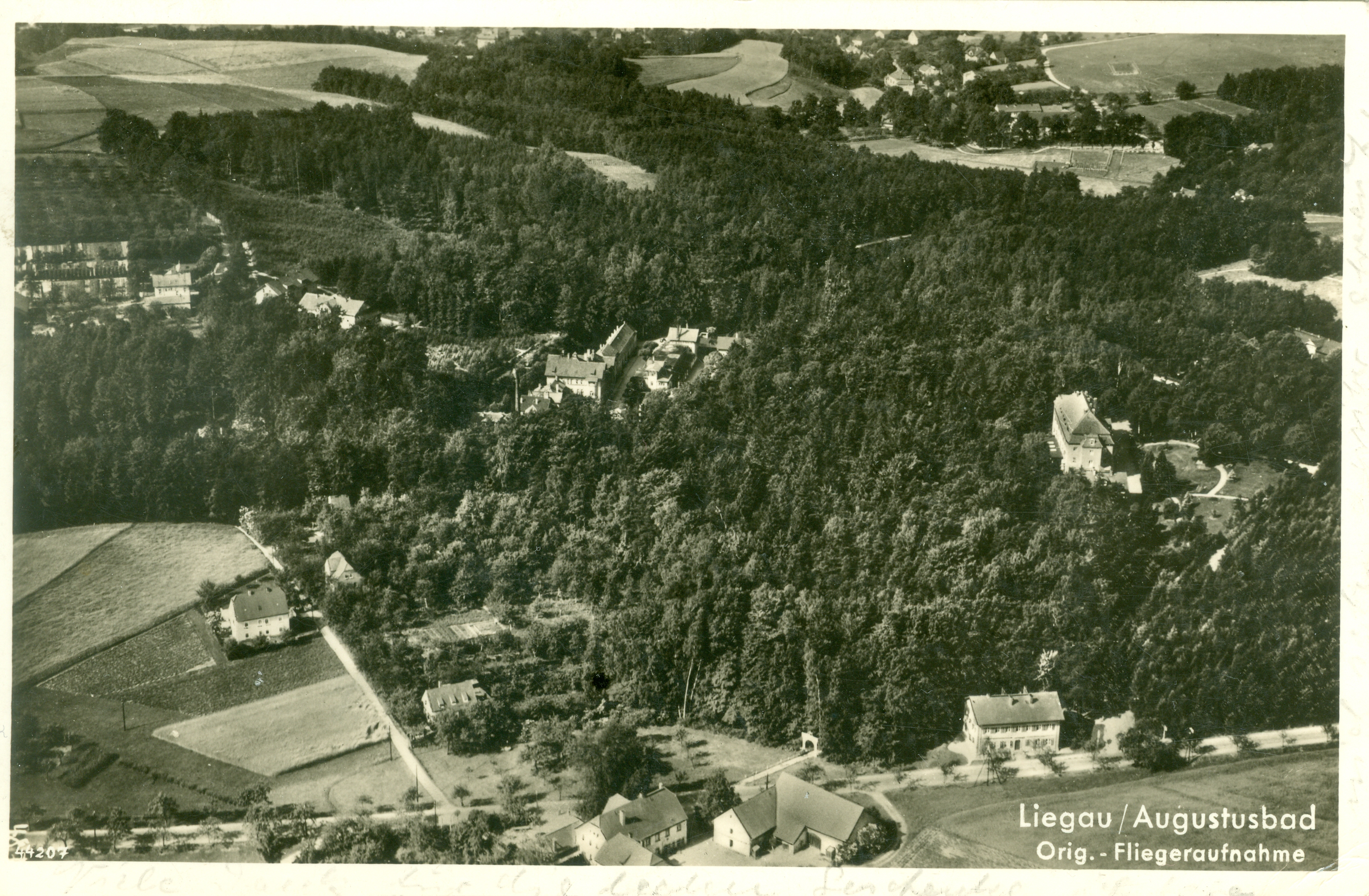 Luftbild - Augustusbad  Radeberg