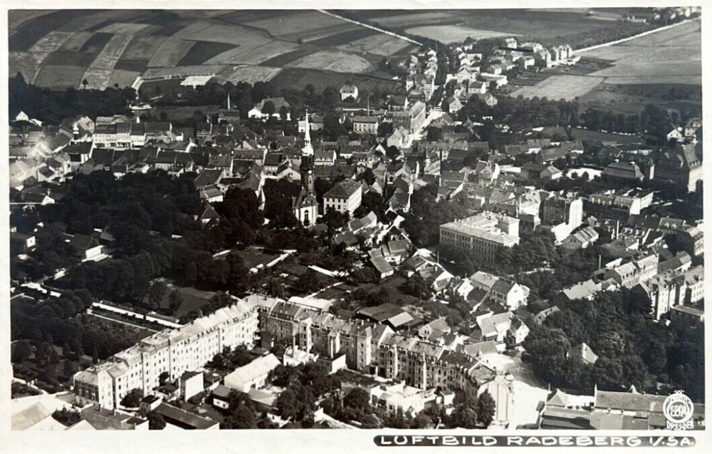 Luftbild  Radeberg