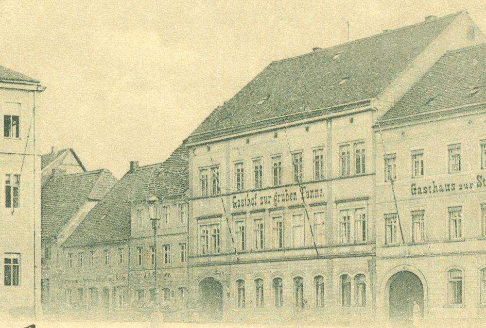 Markt 1 (1787 HNr. 9, vor 1903 Am Markt 1) Radeberg Markt 1 (1787 HNr. 9, vor 1903 Am Markt 1) Radeberg
