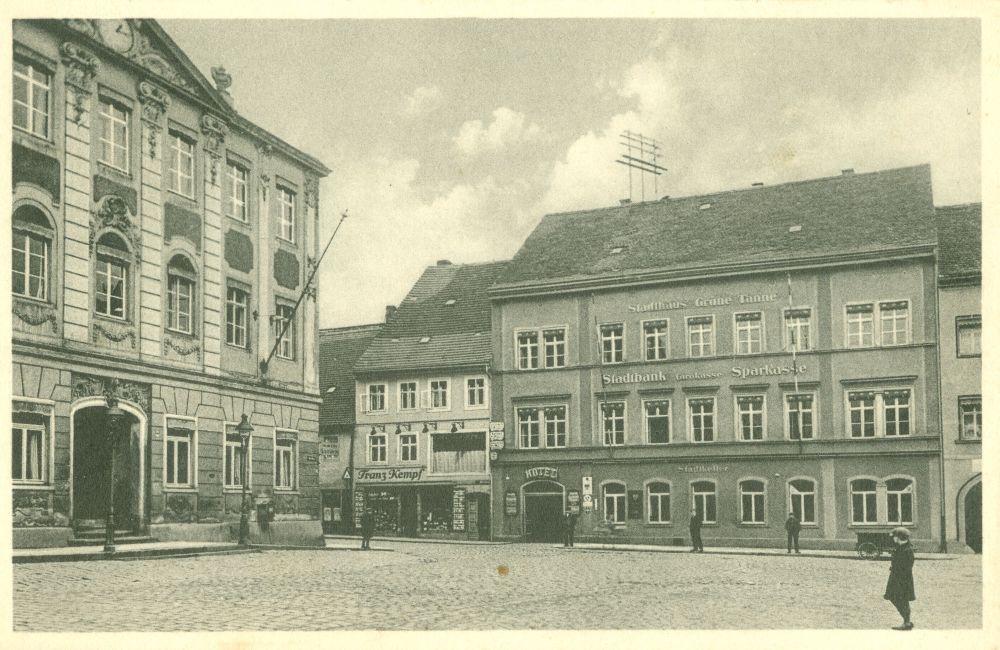 Markt 1 (vor 1905 Am Markt 1)  Radeberg
