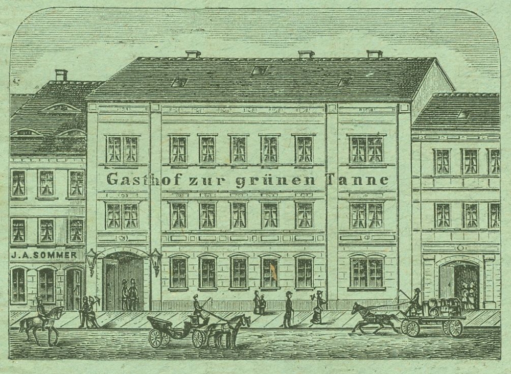 Markt 1 (1787 HNr. 9, vor 1903 Am Markt 1) Radeberg Markt 1 (1787 HNr. 9, vor 1903 Am Markt 1) Radeberg