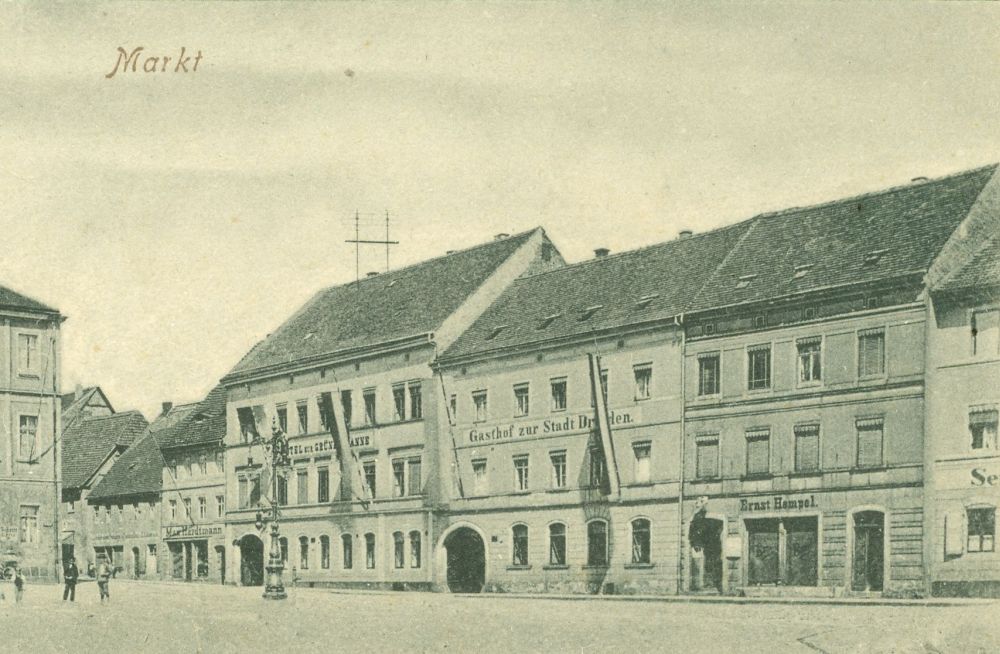 Markt 2 (vor 1905 Am Markt 2) Radeberg Markt 2 (vor 1905 Am Markt 2) Radeberg
