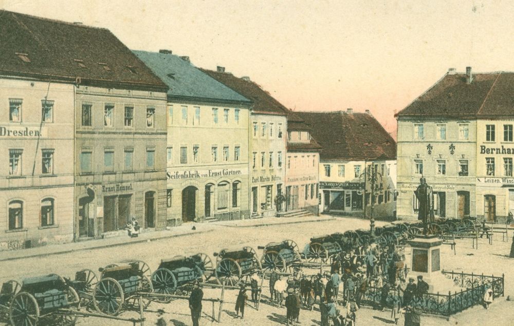 Markt 4 (vor 1905 Am Markt 4)  Radeberg