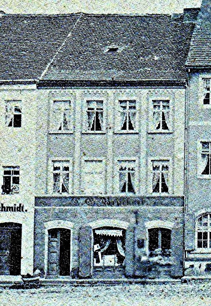Markt 8 (1787 HNr. 34, vor 1903 Am Markt 8)  Radeberg
