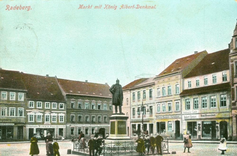 Markt 13 (vor 1905 Am Markt 13)  Radeberg