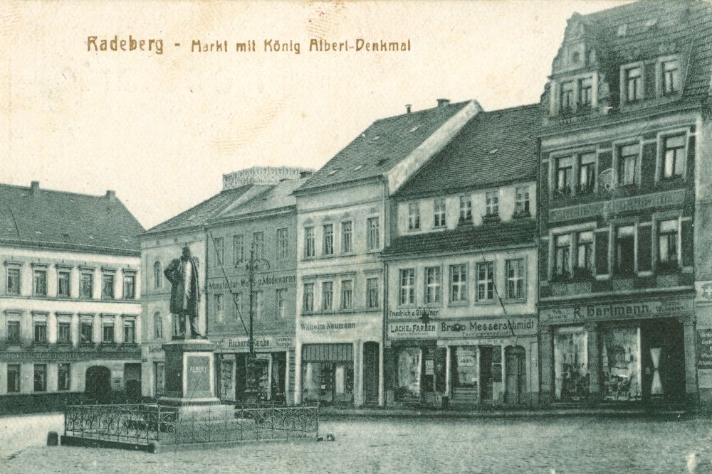 Markt 16 (1787 HNr. 64, vor 1903 Am Markt 16) Radeberg Markt 16 (1787 HNr. 64, vor 1903 Am Markt 16) Radeberg