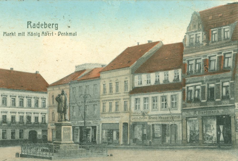 Markt 16 (1787 HNr. 64, vor 1903 Am Markt 16) Radeberg Markt 16 (1787 HNr. 64, vor 1903 Am Markt 16) Radeberg