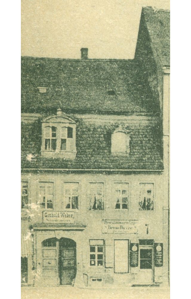 Markt 18 (vor 1905 Am Markt 18)  Radeberg