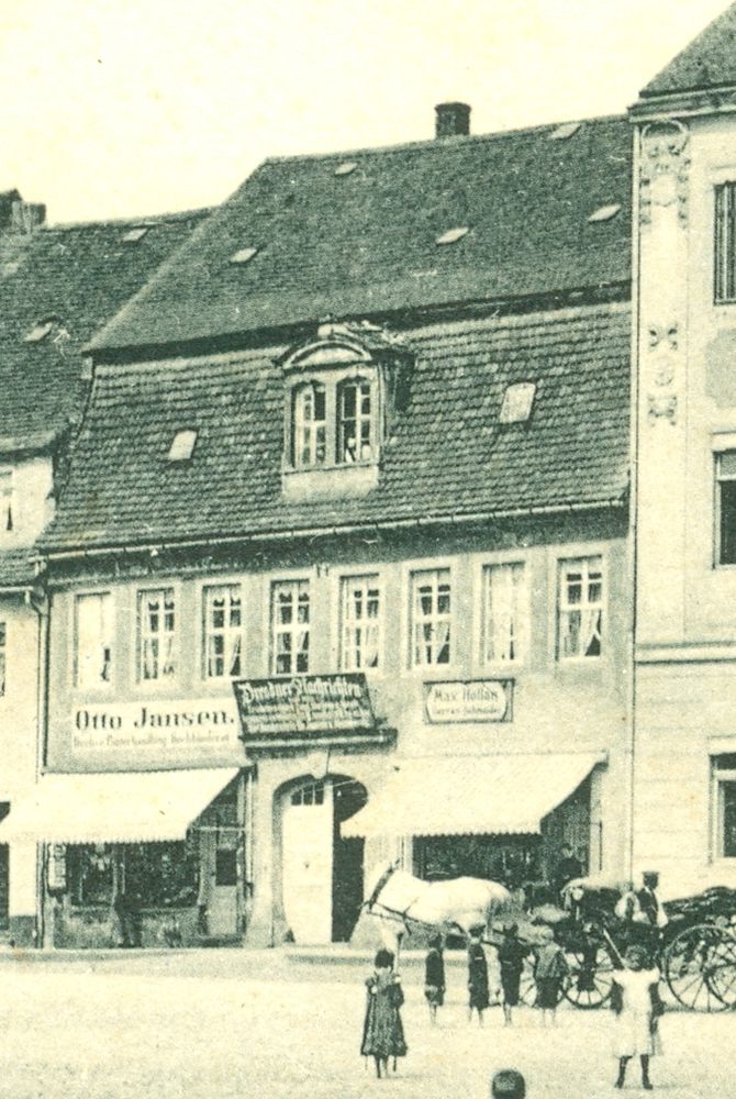 Markt 18 (1787 HNr. 112, vor 1903 Am Markt 18) Radeberg Markt 18 (1787 HNr. 112, vor 1903 Am Markt 18) Radeberg