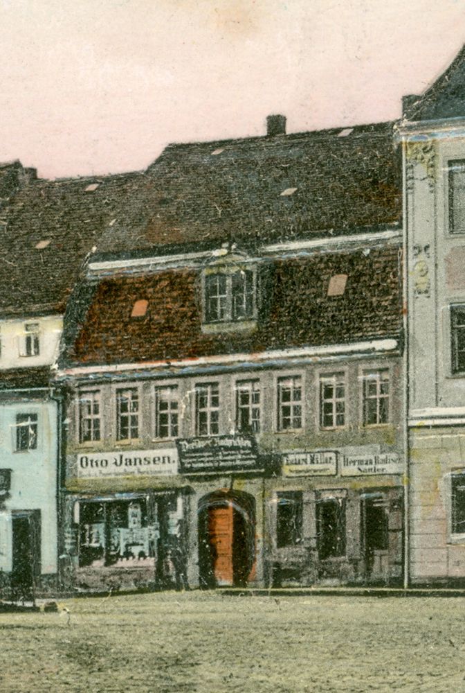 Markt 18 (1787 HNr. 112, vor 1903 Am Markt 18) Radeberg Markt 18 (1787 HNr. 112, vor 1903 Am Markt 18) Radeberg