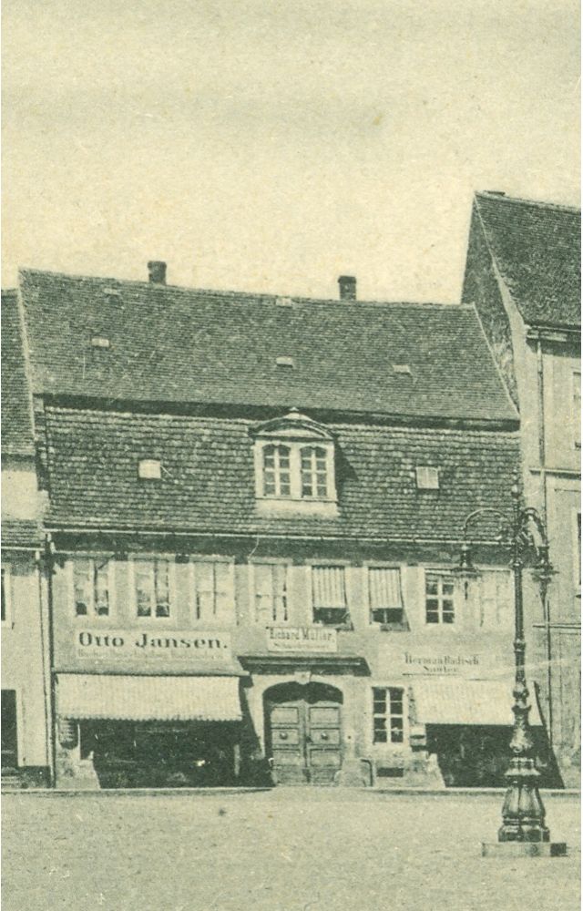 Markt 18 (1787 HNr. 112, vor 1903 Am Markt 18)  Radeberg