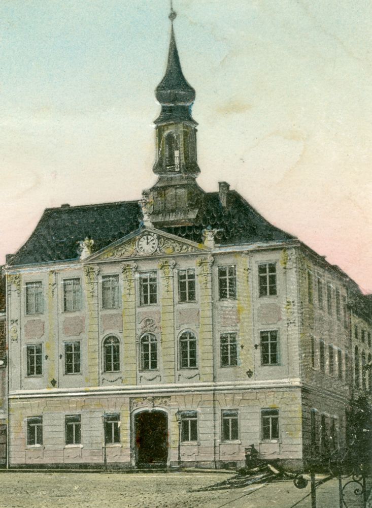 Markt 19 (vor 1905 Am Markt 19) / Oberstra&szlig;e  Radeberg