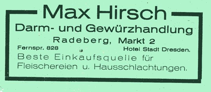 Markt 2 (vor 1905 Am Markt 2)  Radeberg