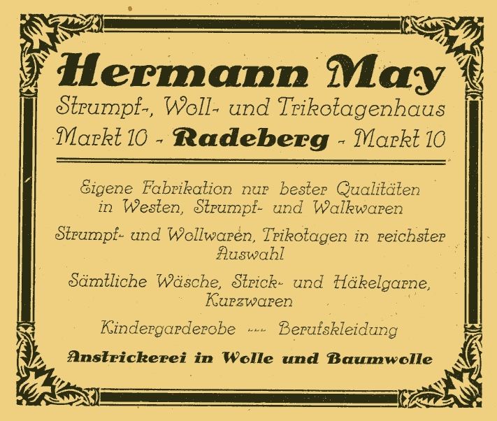 Markt 10 (1787 HNr. 36, vor 1903 Am Markt 10) Radeberg Markt 10 (1787 HNr. 36, vor 1903 Am Markt 10) Radeberg