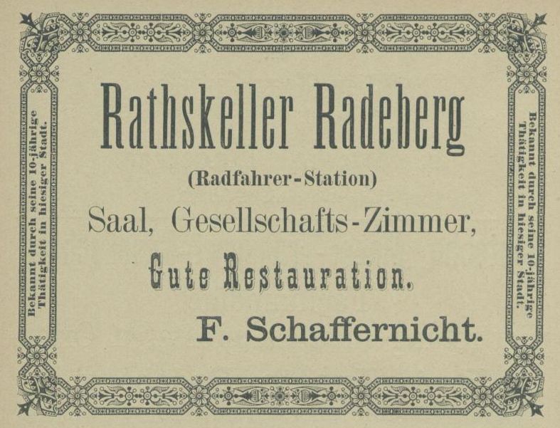 Markt 19 (vor 1905 Am Markt 19) / Oberstra&szlig;e  Radeberg