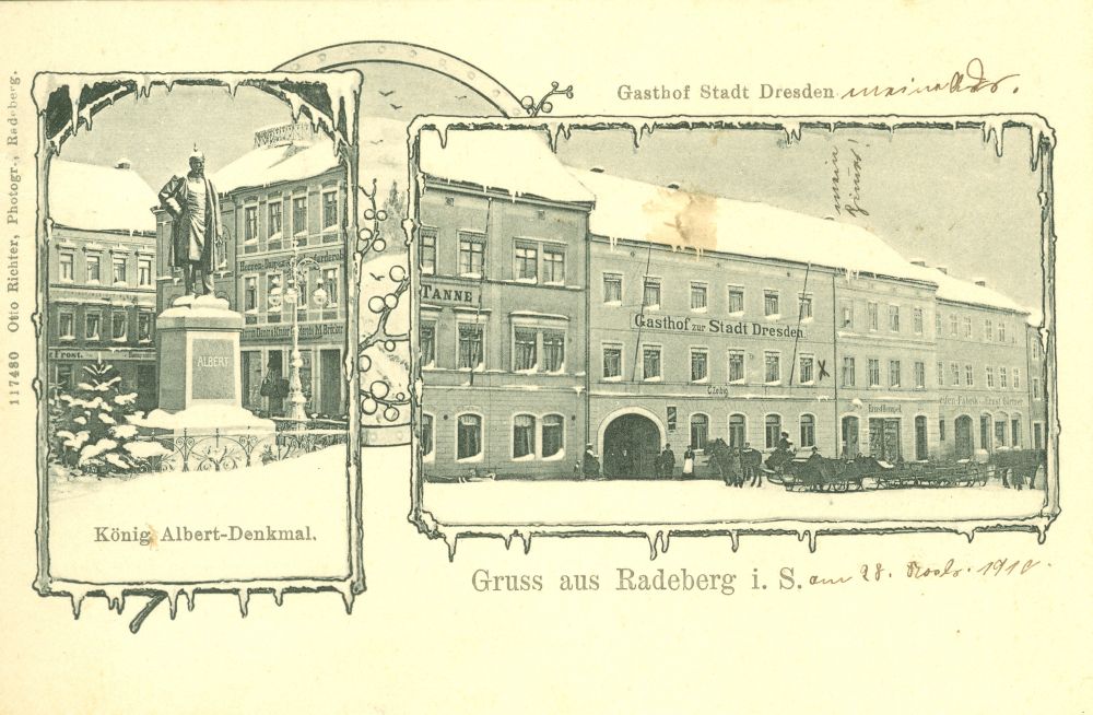 Markt 2 (1787 HNr. 10, vor 1903 Am Markt 2)  Radeberg