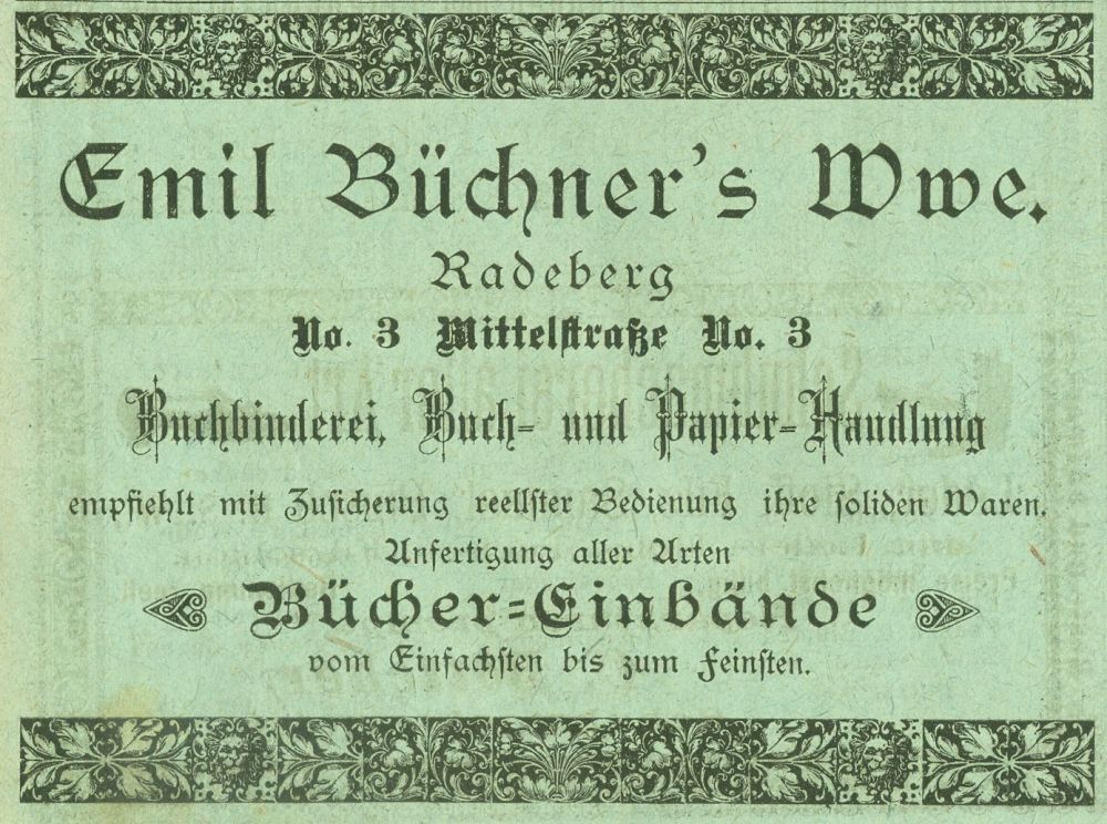 Mittelstraße 3 / Pirnaer Straße (1787 HNr. 58) Radeberg Mittelstraße 3 / Pirnaer Straße (1787 HNr. 58) Radeberg