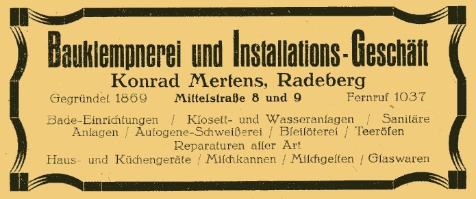 Mittelstraße 8  Radeberg