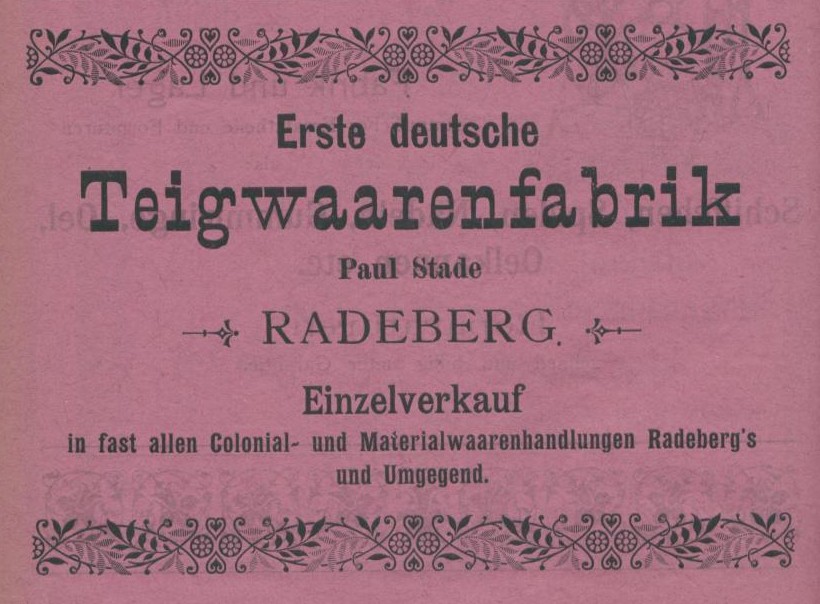 M&uuml;hlstra&szlig;e 20  Radeberg