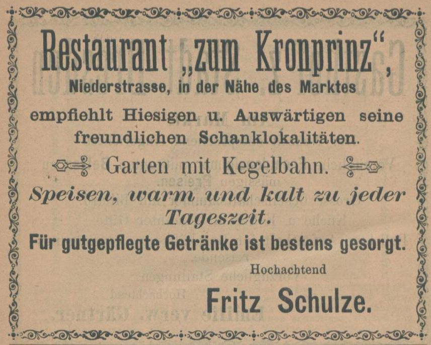 Niederstra&szlig;e 7 / Wasserstra&szlig;e  Radeberg